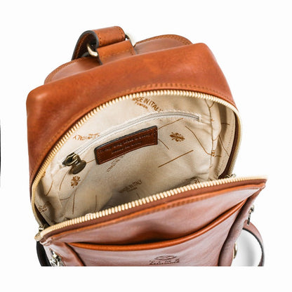 Leather Chest Bag Sling Bag - Murphy Accessories Time Resistance   