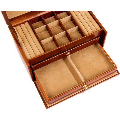 Leather Jewelry Box - Beloved Accessories Time Resistance   