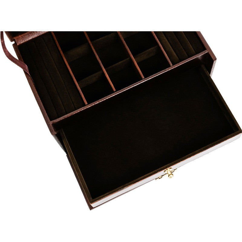 Leather Jewelry Box - Beloved Accessories Time Resistance   