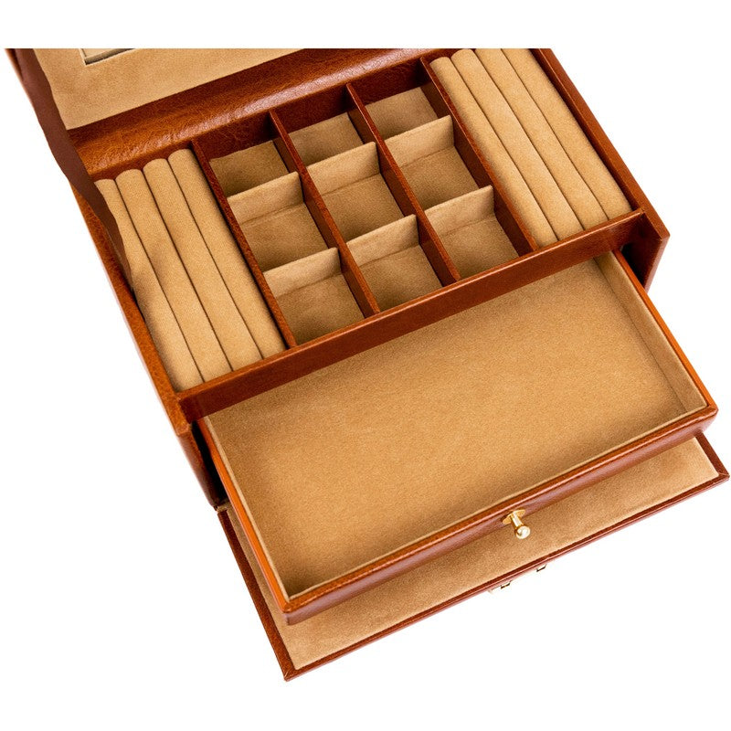 Leather Jewelry Box - Beloved Accessories Time Resistance   