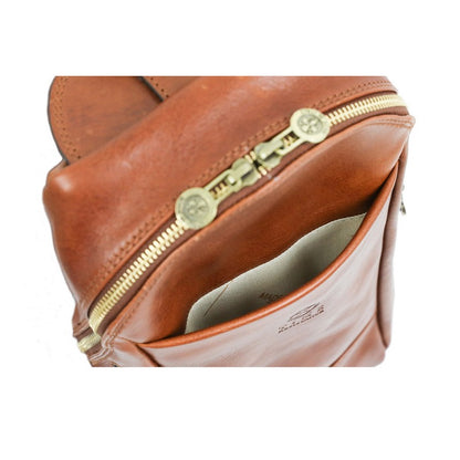 Leather Chest Bag Sling Bag - Murphy Accessories Time Resistance   