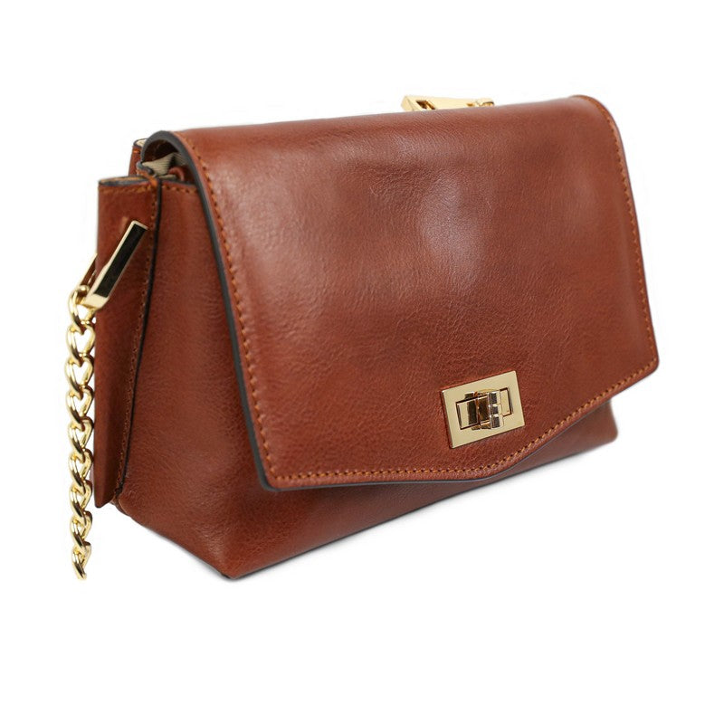 Leather Purse Cross Body Bag - Confessions For Women Time Resistance   