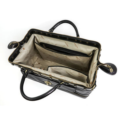 Leather Doctor Bag, Medical Bag, Leather Handbag - Doctor Faustus Doctor Bag Time Resistance   