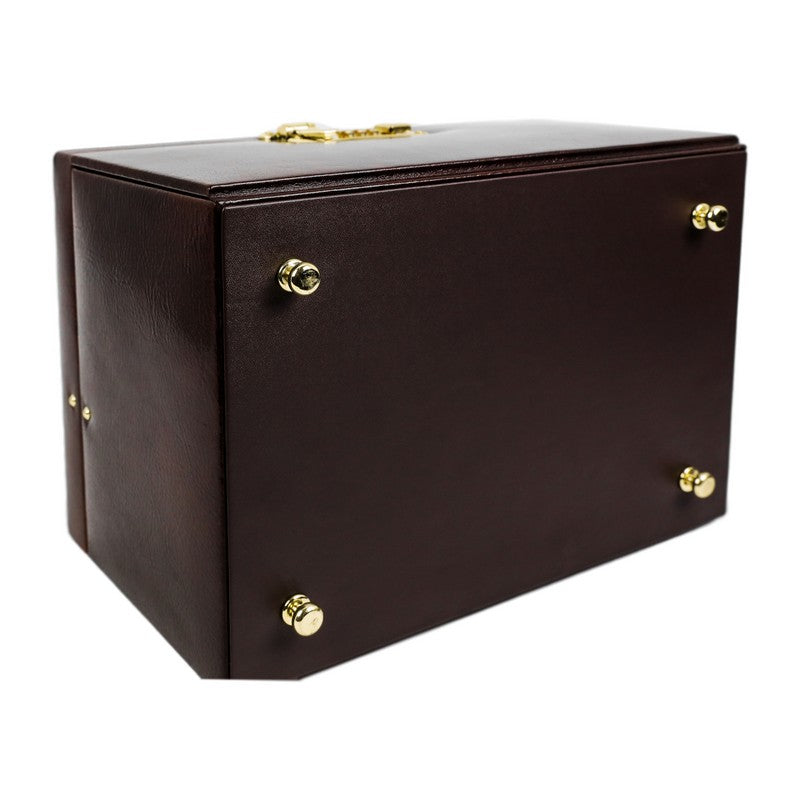 Large Leather Jewelry Box - The Portrait of a Lady Accessories Time Resistance   