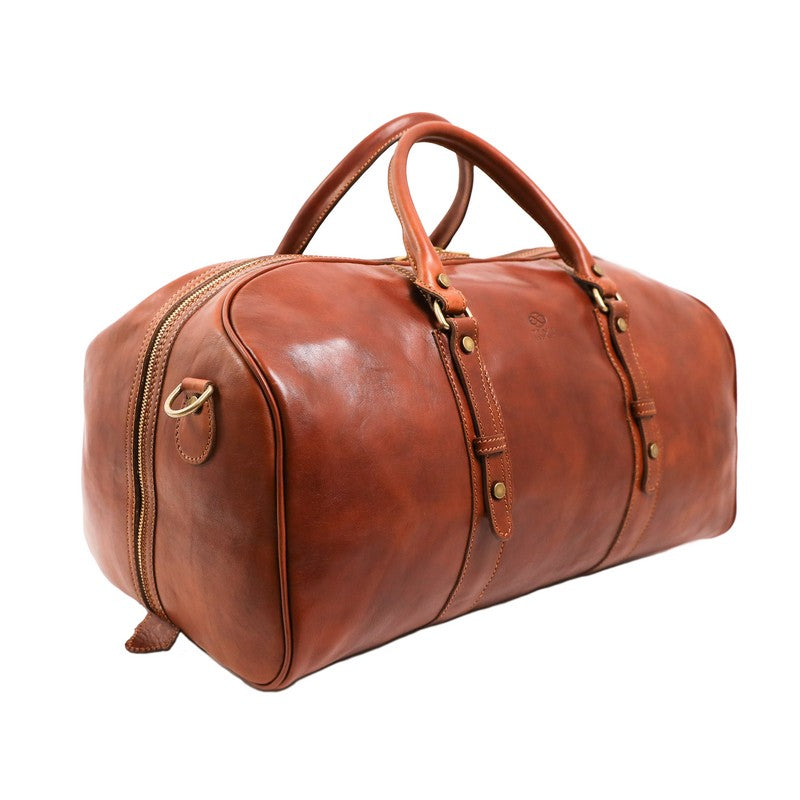 Leather Duffel Bag, Weekender Bag - Song of Solomon Duffel Bag Time Resistance   