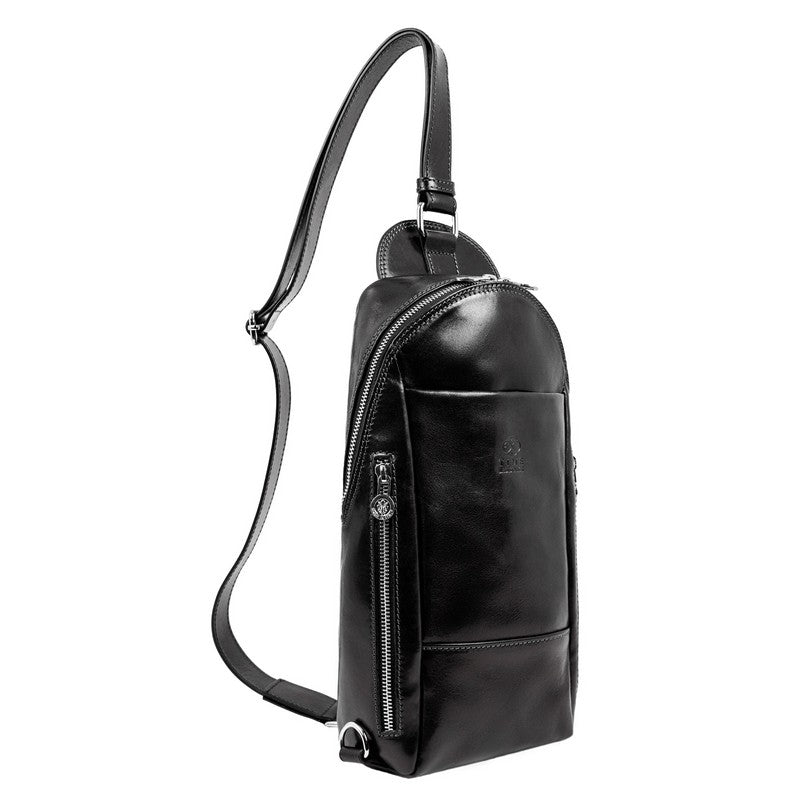 Leather Chest Bag Sling Bag - Murphy Accessories Time Resistance   