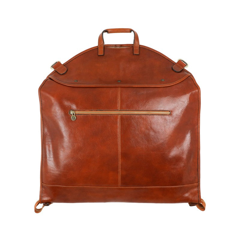 Leather Garment Bag - Travels with Charley Duffel Bag Time Resistance   