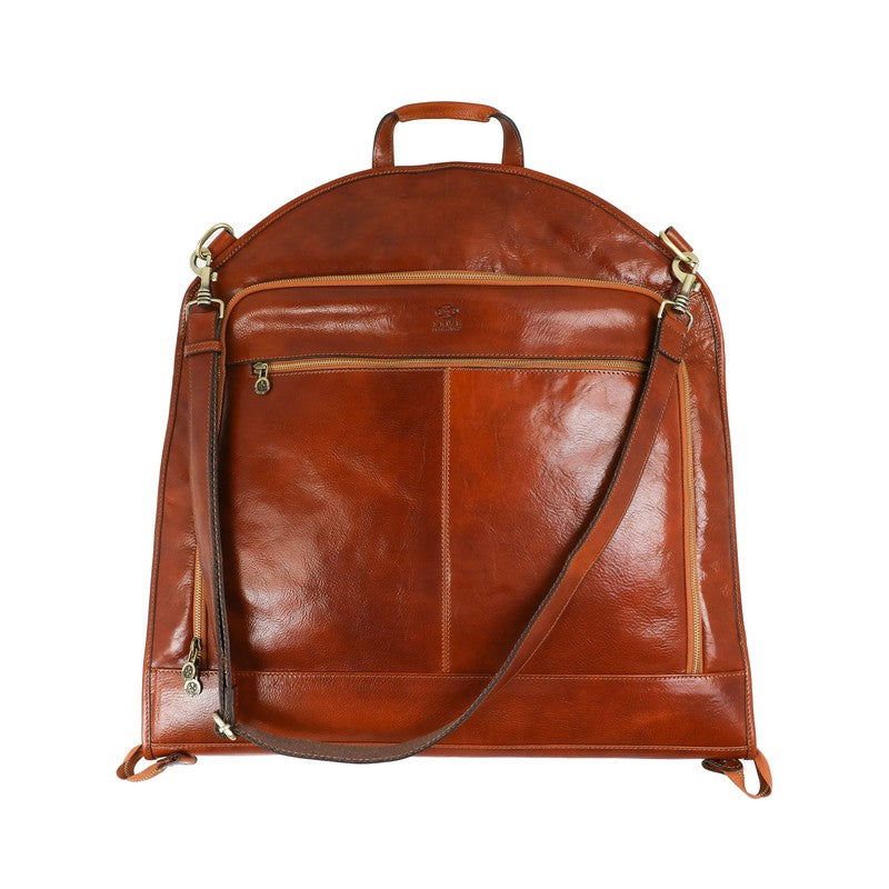 Leather Garment Bag - Travels with Charley Duffel Bag Time Resistance   