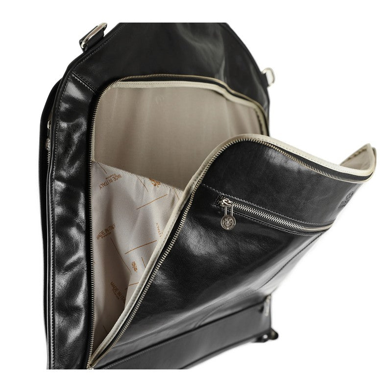 Leather Garment Bag - Travels with Charley Duffel Bag Time Resistance   