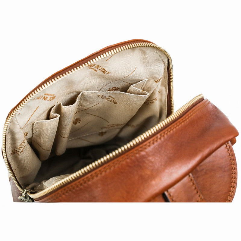 Leather Chest Bag Sling Bag - Murphy Accessories Time Resistance   