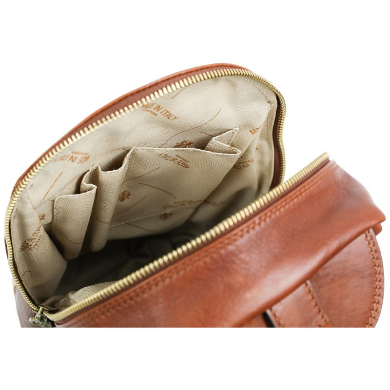 Leather Chest Bag Sling Bag - Murphy Accessories Time Resistance   