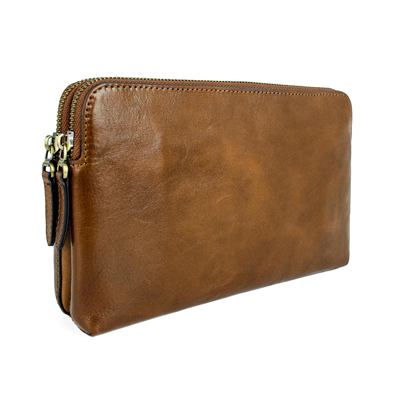 Leather Clutch - Ulysses Accessories Time Resistance   