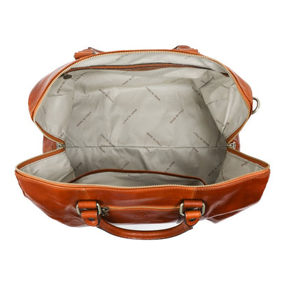 Small Leather Overnight Bag, Duffel Bag - The Ambassadors Duffel Bag Time Resistance   