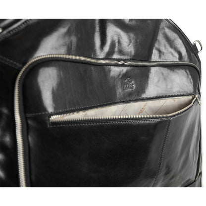 Leather Garment Bag - Travels with Charley Duffel Bag Time Resistance   