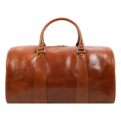 Leather Duffel Bag - Wise Children Duffel Bag Time Resistance   