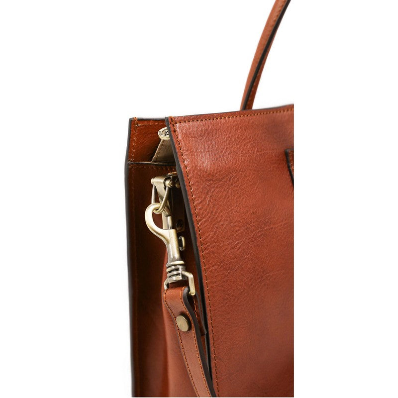 Leather Handbag Shoulder Bag - Anna Karenina For Women Time Resistance   