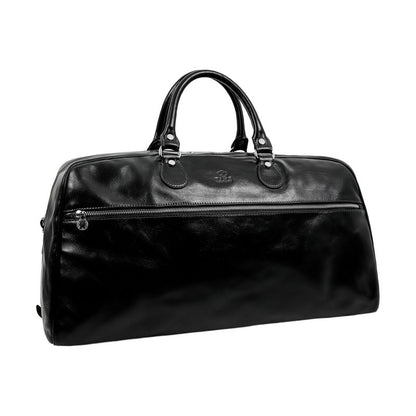 Leather Duffel Bag - Fear and Loathing in Las Vegas Duffel Bag Time Resistance   