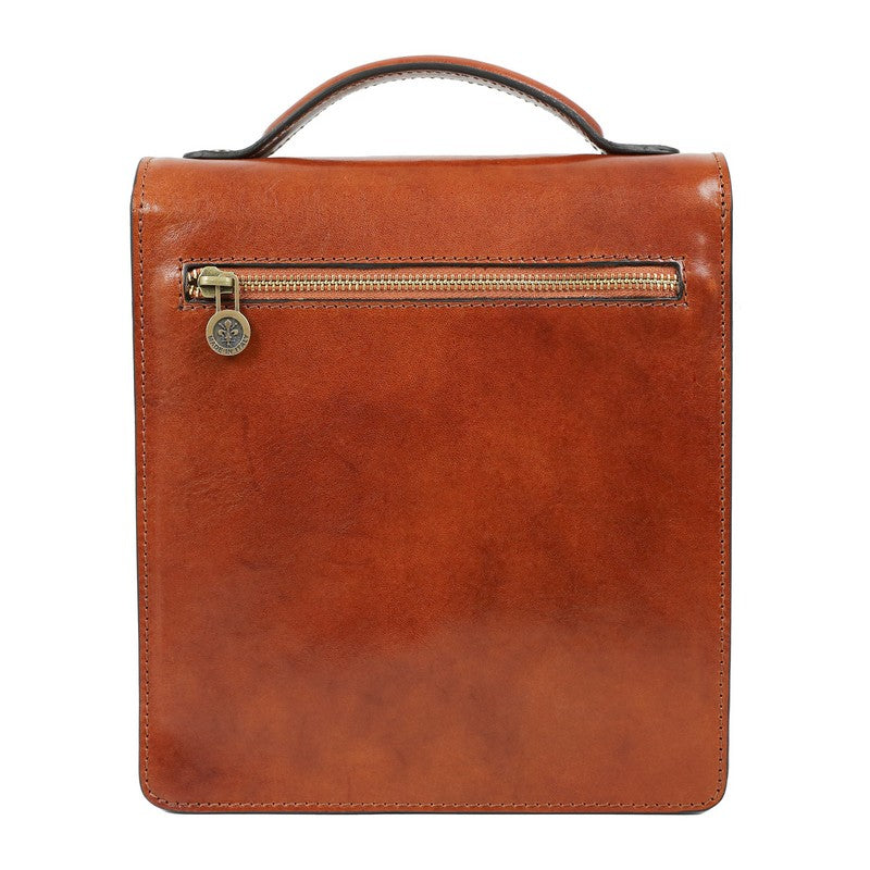 Small Leather Briefcase - Walden Briefcase Time Resistance   