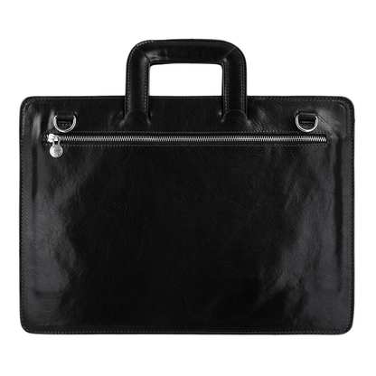 Leather Briefcase - The Tempest Briefcase Time Resistance   