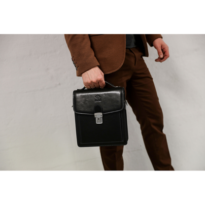 Small Leather Briefcase - Walden Briefcase Time Resistance   