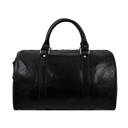 Small Leather Overnight Bag, Duffel Bag - The Ambassadors Duffel Bag Time Resistance   