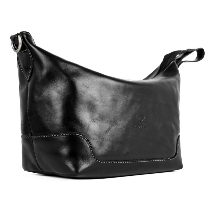 Leather Toiletry Bag - Autumn Leaves Accessories Time Resistance   