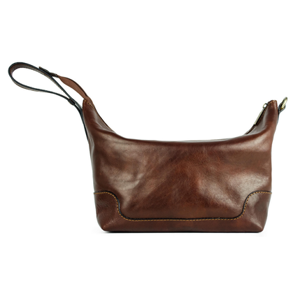 Leather Toiletry Bag - Autumn Leaves Accessories Time Resistance   