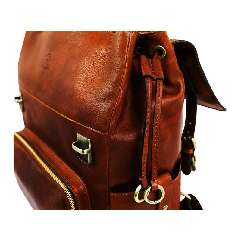 Leather Backpack - The Good Earth Backpack Time Resistance   