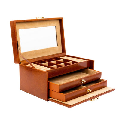 Leather Jewelry Box - Beloved Accessories Time Resistance   