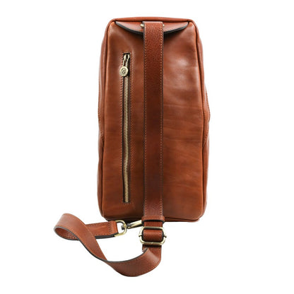 Leather Chest Bag Sling Bag - Murphy Accessories Time Resistance   