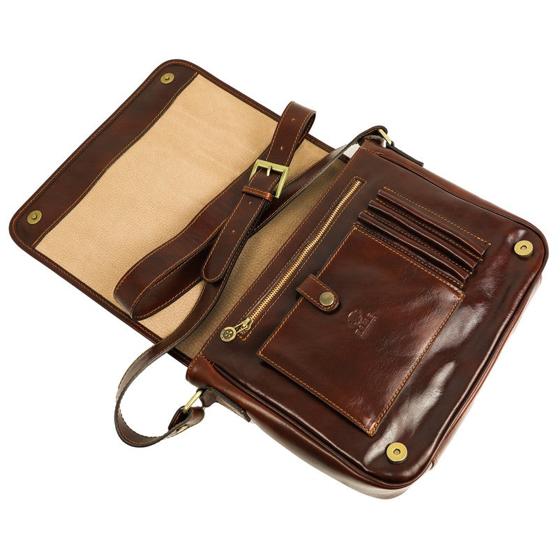 Leather Messenger Bag – The Stranger Messenger Bag Time Resistance   