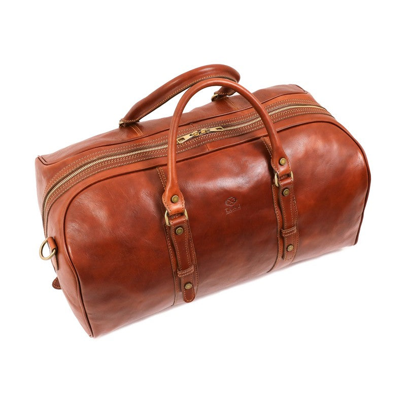 Leather Duffel Bag, Weekender Bag - Song of Solomon Duffel Bag Time Resistance   