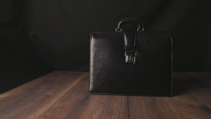 Large Leather Briefcase - The Firm