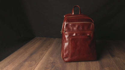 Large Leather Backpack - L.A. Confidential