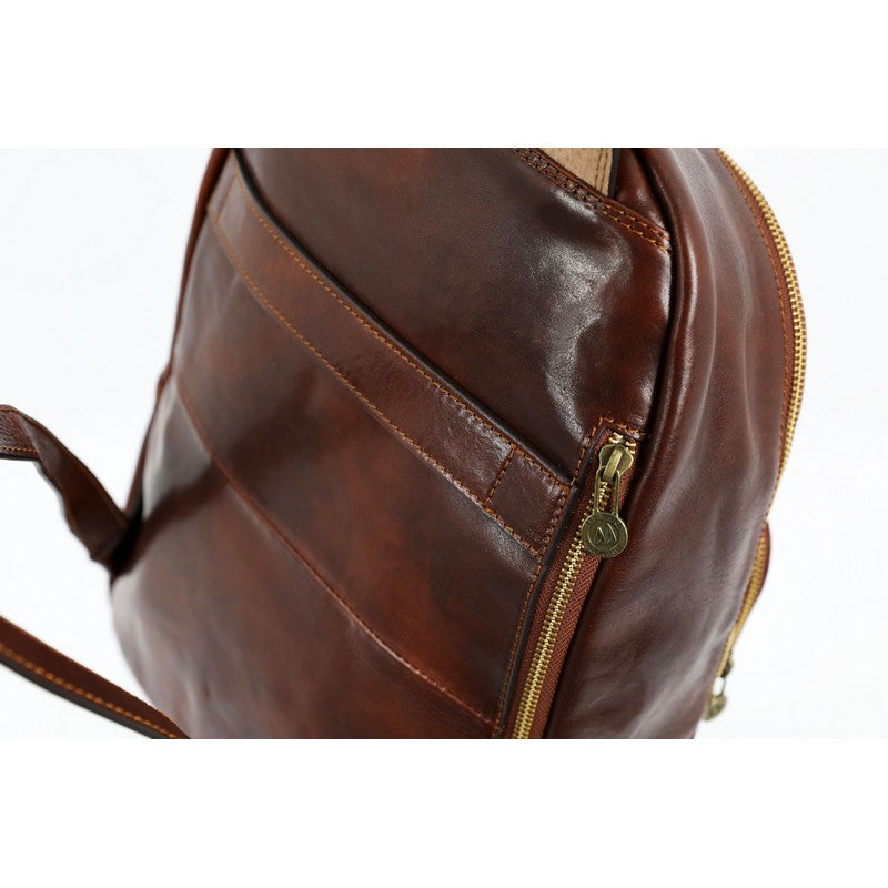 Leather Backpack - I, Claudius Backpack Time Resistance   