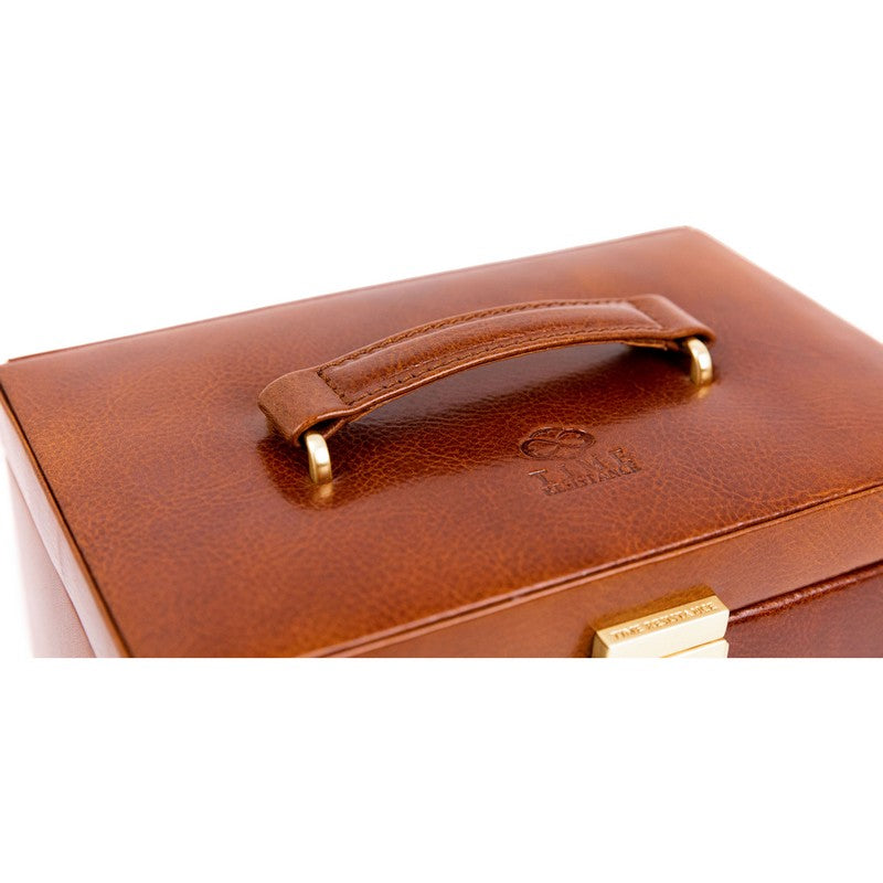 Leather Jewelry Box - Beloved Accessories Time Resistance   