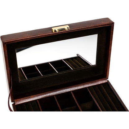 Leather Jewelry Box - Beloved Accessories Time Resistance   