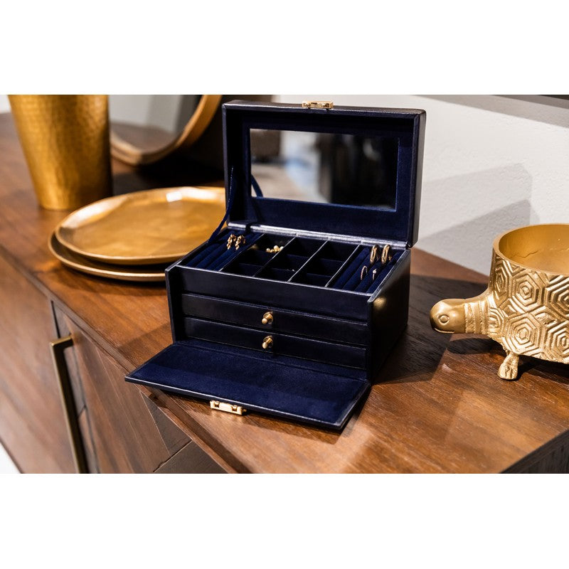 Leather Jewelry Box - Beloved Accessories Time Resistance   