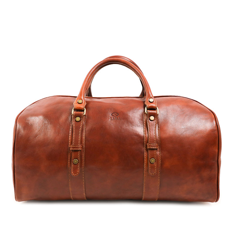 Leather Duffel Bag, Weekender Bag - Song of Solomon Duffel Bag Time Resistance   