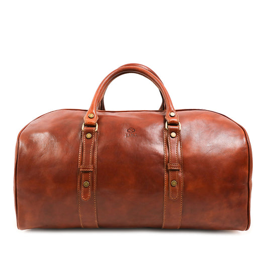 Leather Duffel Bag, Weekender Bag - Song of Solomon Duffel Bag Time Resistance   