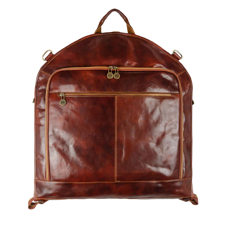 Leather Garment Bag - Travels with Charley Duffel Bag Time Resistance   