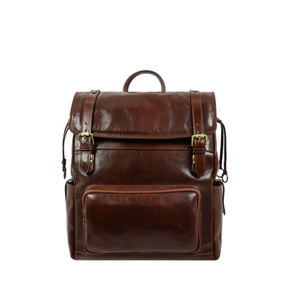 Leather Backpack - The Good Earth Backpack Time Resistance   