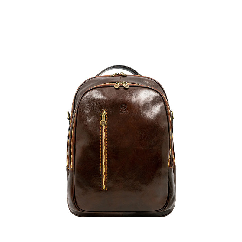 Leather Backpack - The Overstory Backpack Time Resistance   
