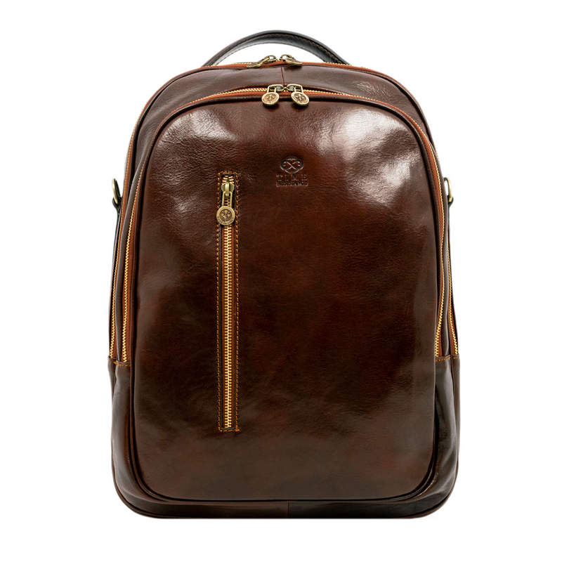 Leather Backpack - The Overstory Backpack Time Resistance   