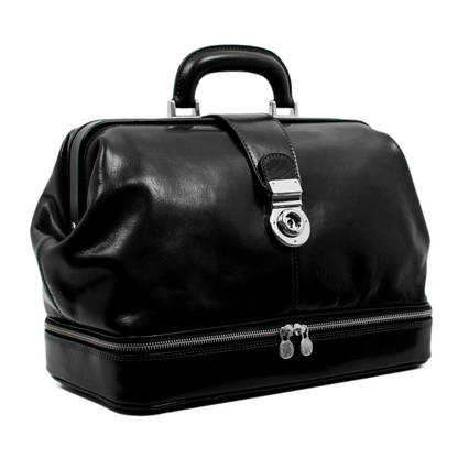 Leather Doctor Bag - Northern Lights Doctor Bag Time Resistance   