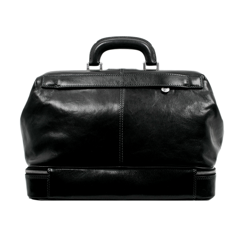 Leather Doctor Bag - Northern Lights Doctor Bag Time Resistance   