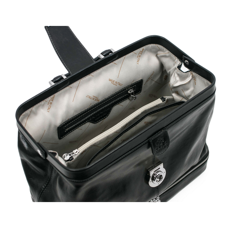 Leather Doctor Bag - Northern Lights Doctor Bag Time Resistance   