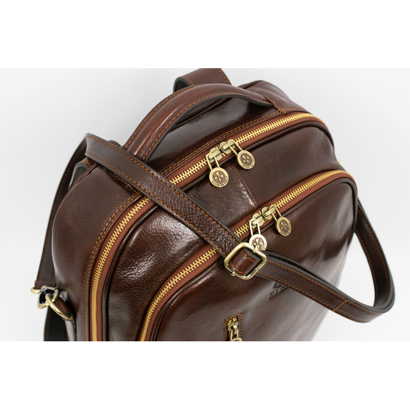 Leather Backpack - The Overstory Backpack Time Resistance   