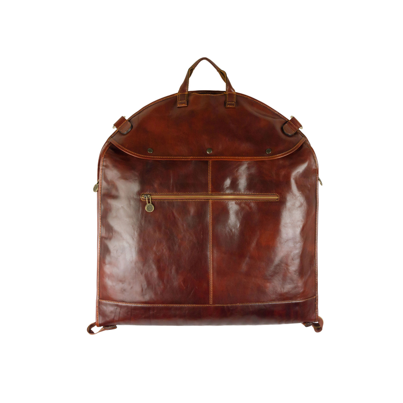 Leather Garment Bag - Travels with Charley Duffel Bag Time Resistance   