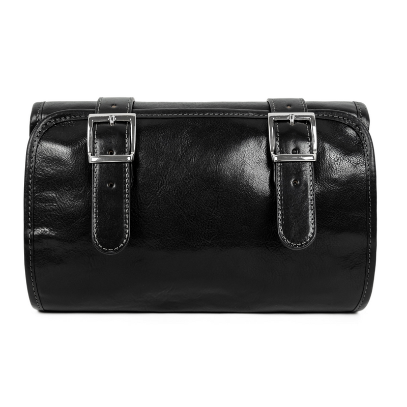 Leather Hanging Wash Bag Toiletry Bag - Dracula Accessories Time Resistance   